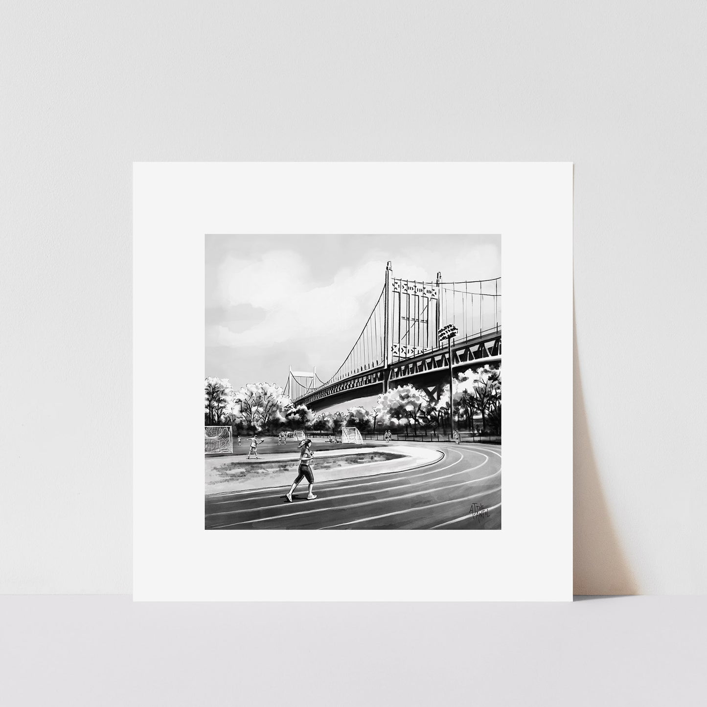 Astoria Park Track Print