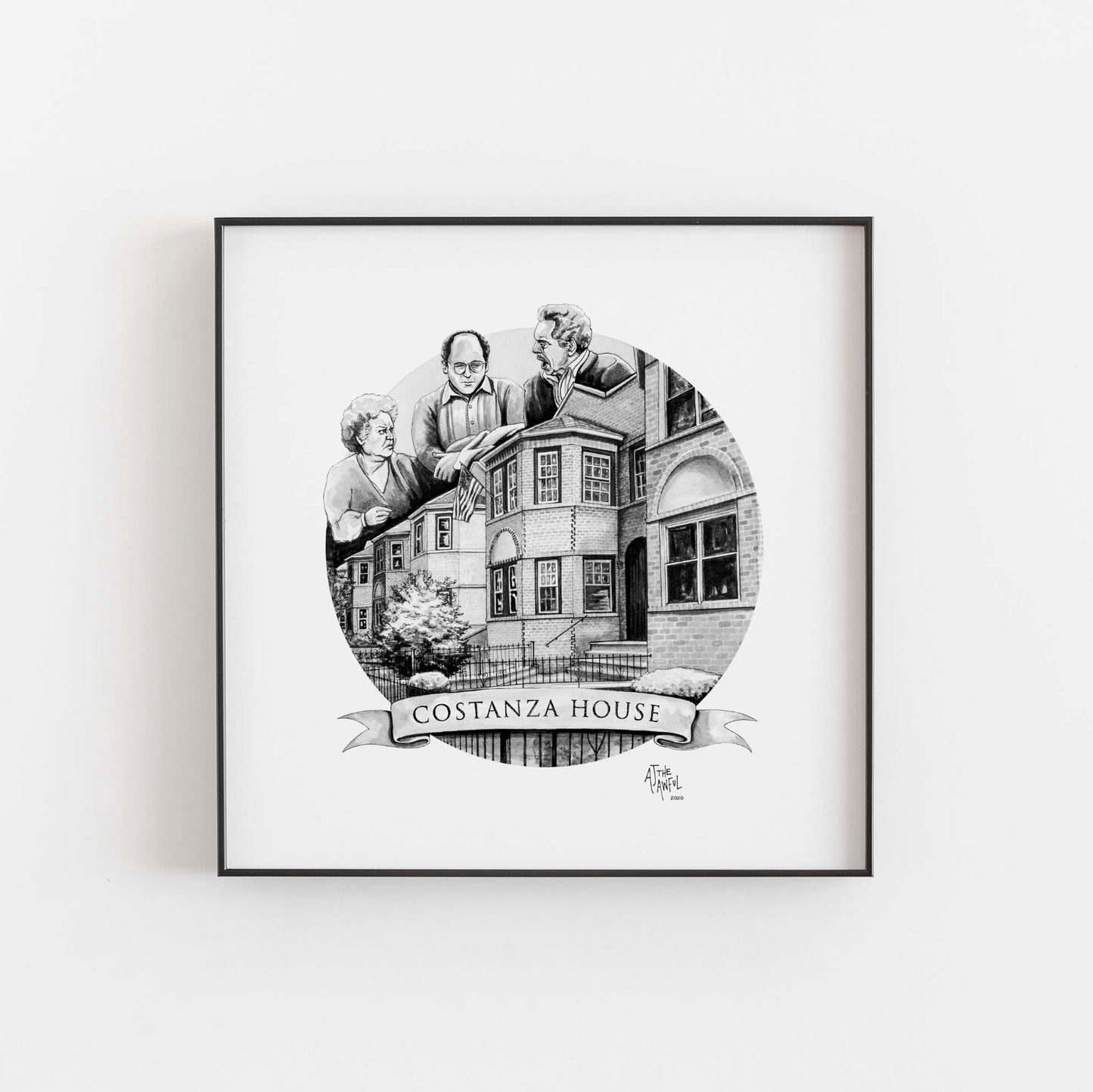 Costanza House Print