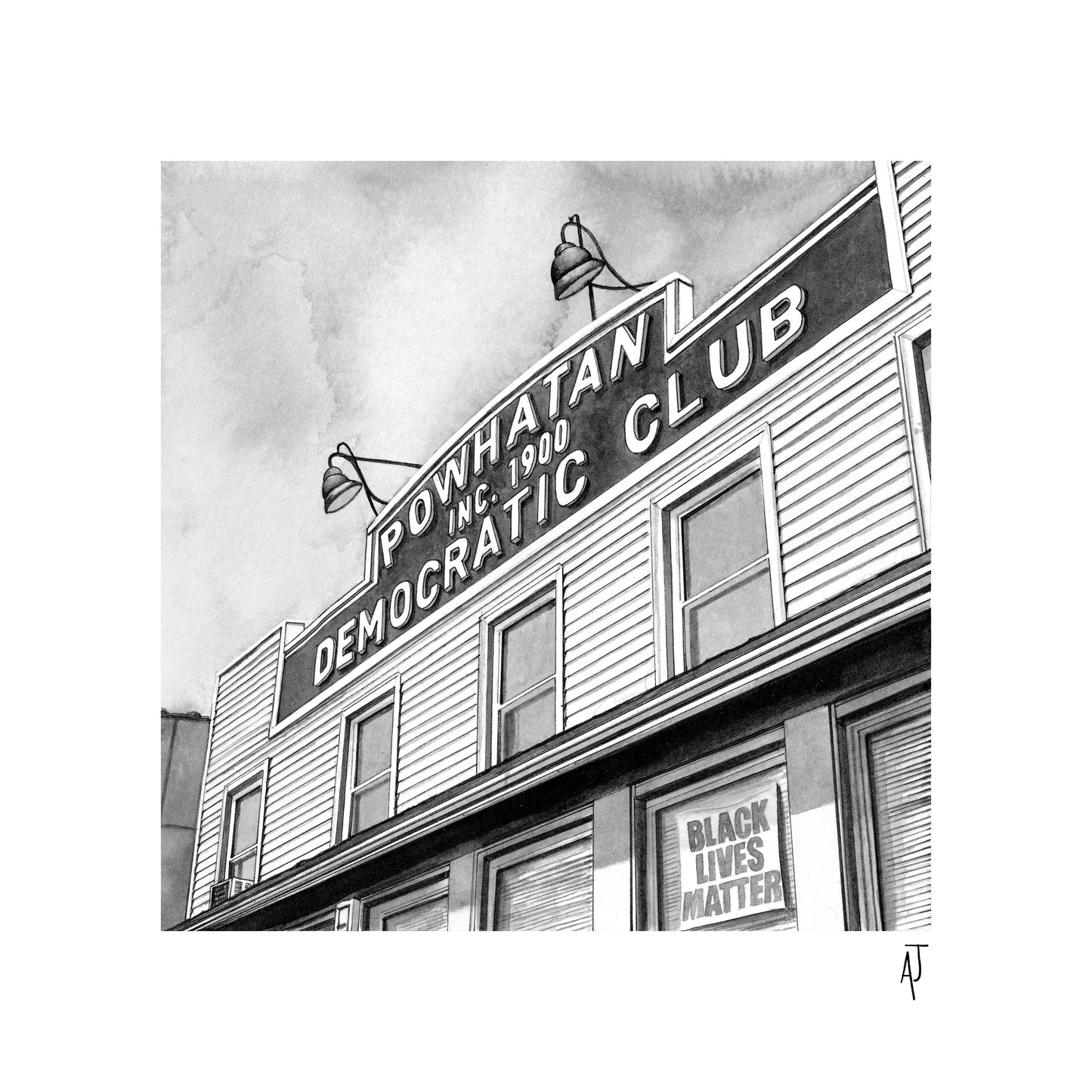 Democratic Club Print