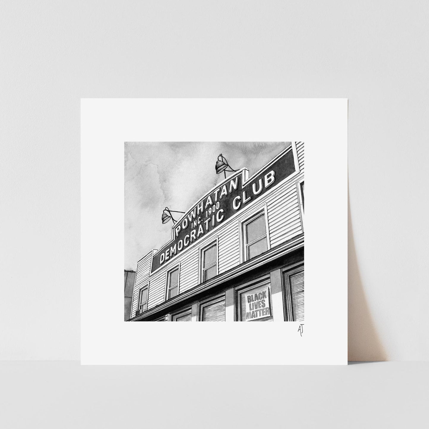Democratic Club Print