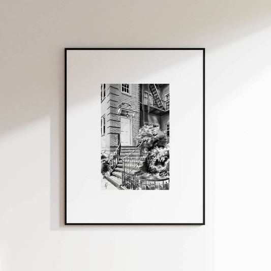 Jackson Heights Vignette Print