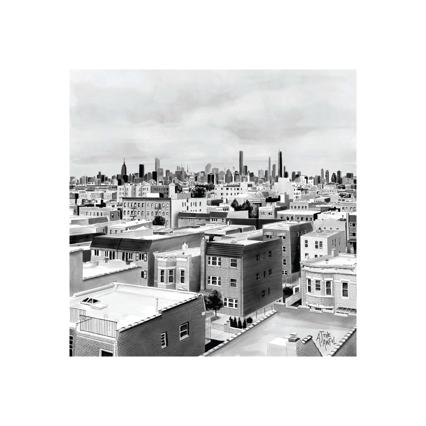 View From Queens Print