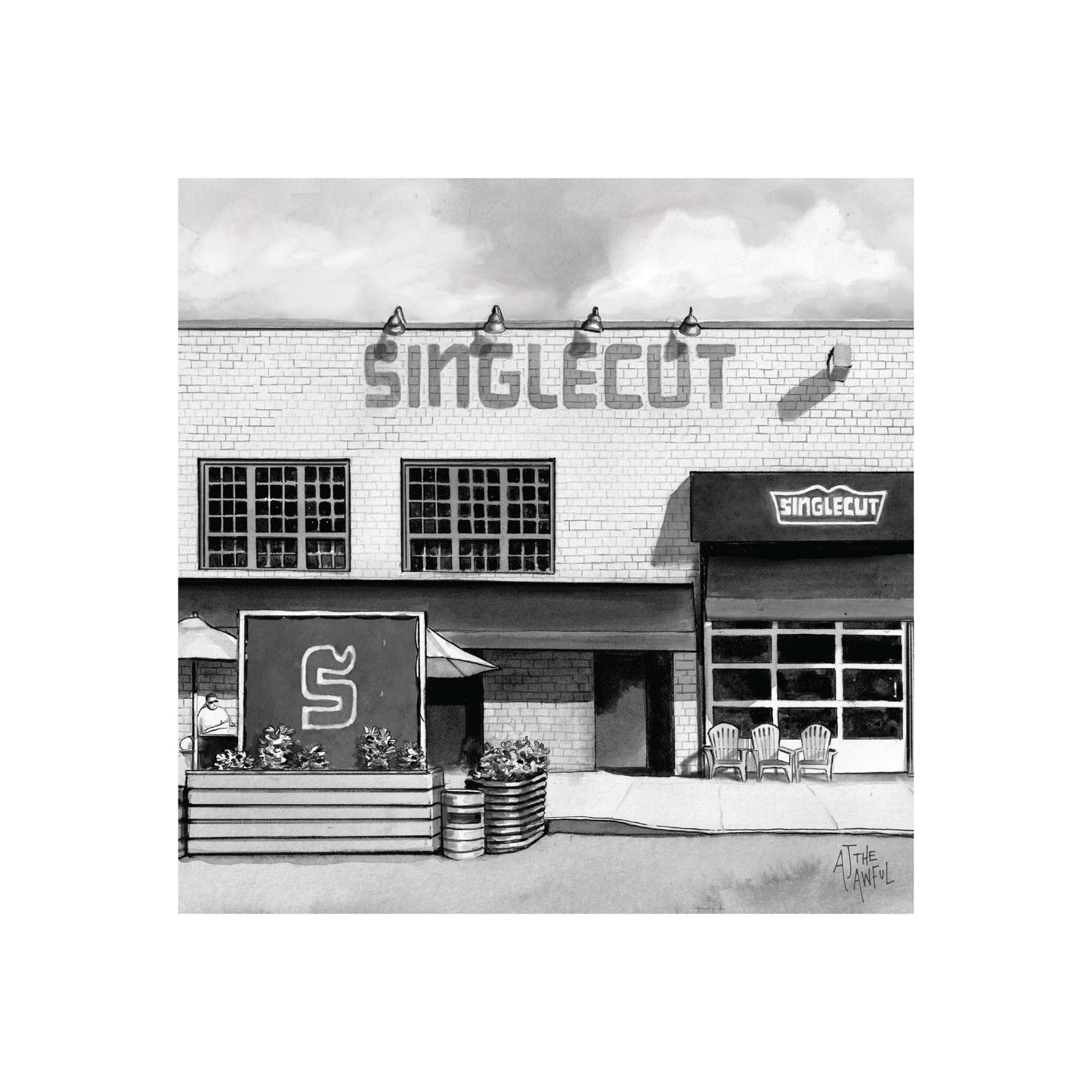 Singlecut Brewery Print
