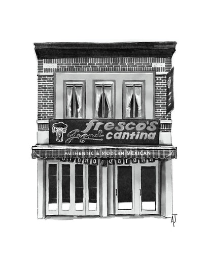 Frescos Cantina Print