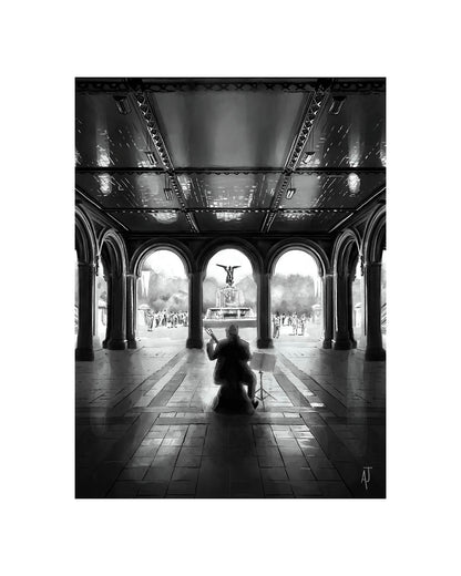 Central Park Bethesda Print