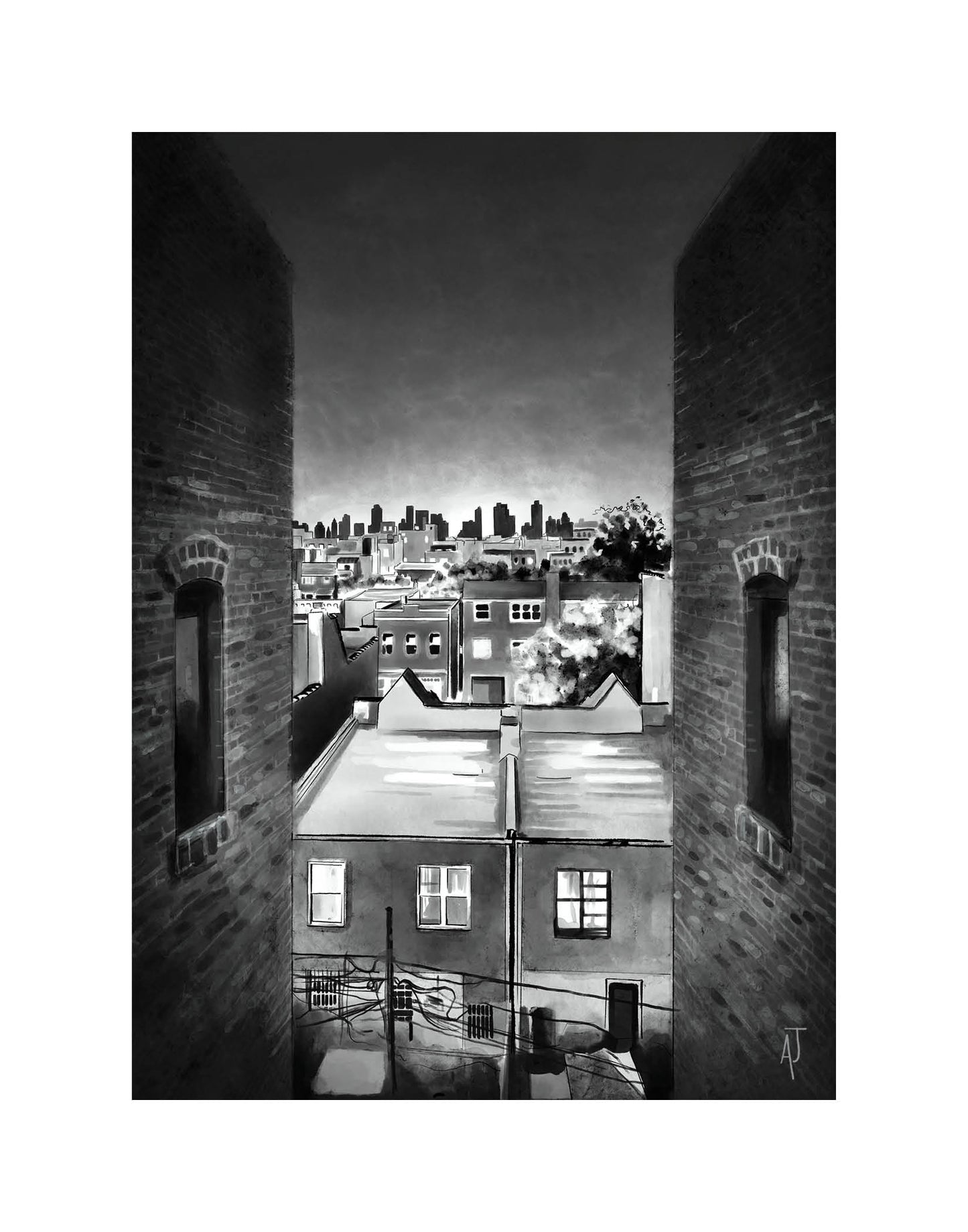Queens Sunset Print