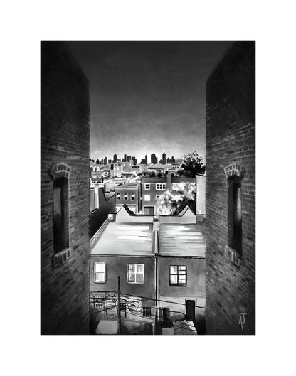 Queens Sunset Print