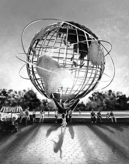 Queens Unisphere Print